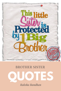 Brother quotes for Rakhi